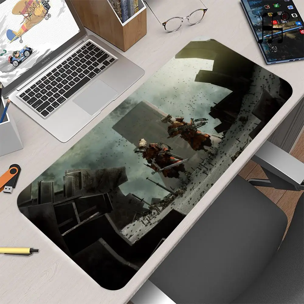 Imagem -02 - Impermeável pu Leather Mouse Pad Jogo de Estratégia Hot Jogo de Mundo Aberto Acessórios Kenshi Desk Office Pad Gaming Mousepad Mouse de Computador