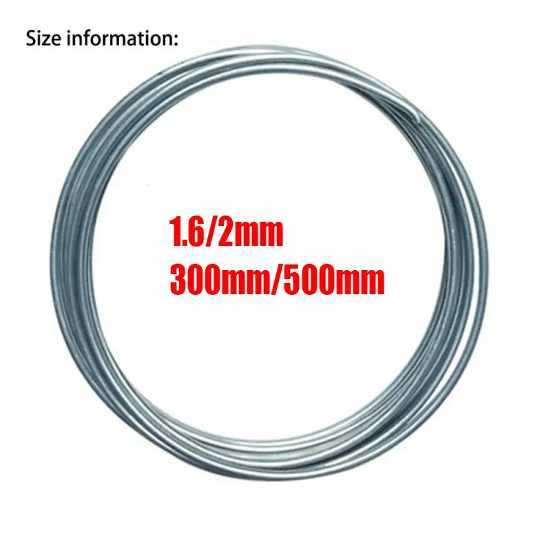 저온 용접봉, 코어 와이어 알루미늄 납땜, 솔더 파우더 불필요, 1.6mm, 2mm, 300mm, 500mm