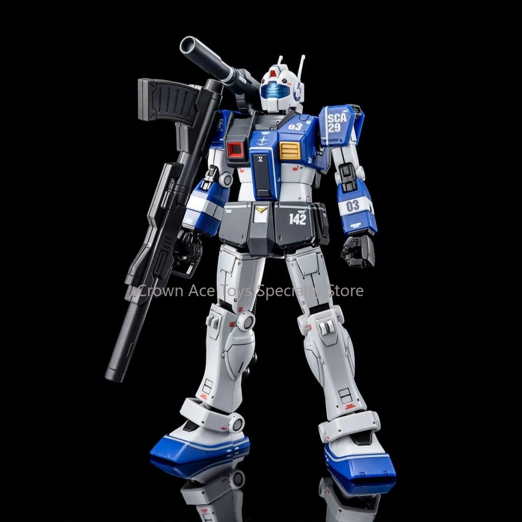 Bandai Model Kit 1/144 HG RGM-79V Jim Nightseeker MOBILE SUIT GUNDAM THE ORIGIN MSD Premium Limited Anime Action Trendy Toy Gift