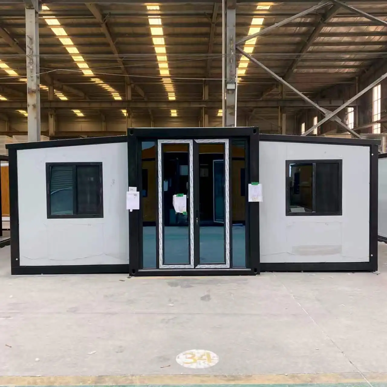 FOODLINE Foldable House expandable combined layout foldable home for outdoor exhibition temporary booth building