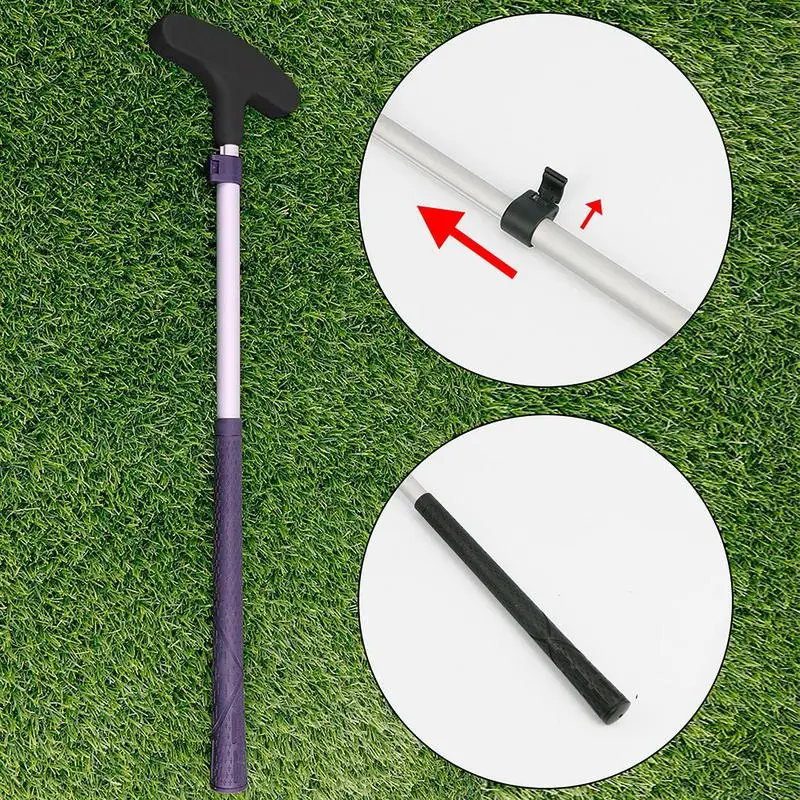 Kids Golf Putter Two-Way Kids Putter Two Way Kids Putter With Extendable Shaft Adjustable Size For Junior Golfers Left And Right