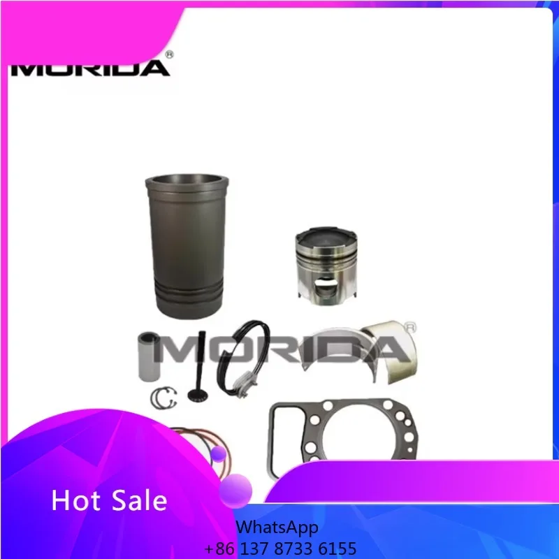 S6A1 Engine Cylinder Liner For Mitsubishi
