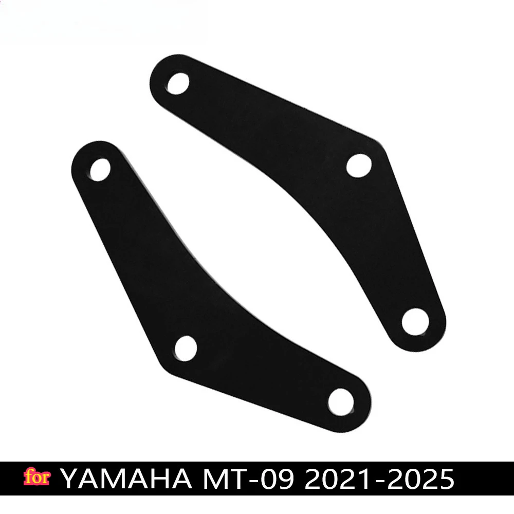 

motorcycle for Yamaha MT-09 2021-2025 parts modifications,including height adjustment and seat height increase/decrease options.