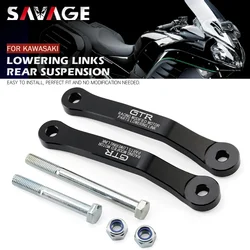 Lowering Links Kit For KAWASAKI GTR 1400 ZG1400 CONCOURS 14 2008-2022 Motorcycle Rear Suspension Drop Lever Adjust Height