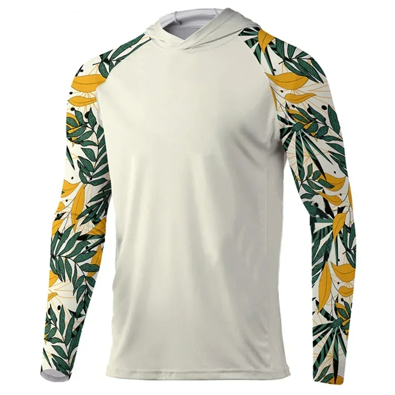 Fishing Men Performance Clothes Summer Breathable Long Sleeve Fishing Jersey Sun Protection Camouflage Fishing Shirts