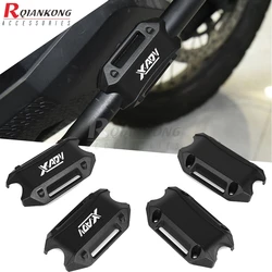 Protetor de motor para para-choque de motocicleta, bloco 25mm, barra de colisão decorativa para honda X-ADV xadv 750 x adv 2017 2018 2019 2020 2021