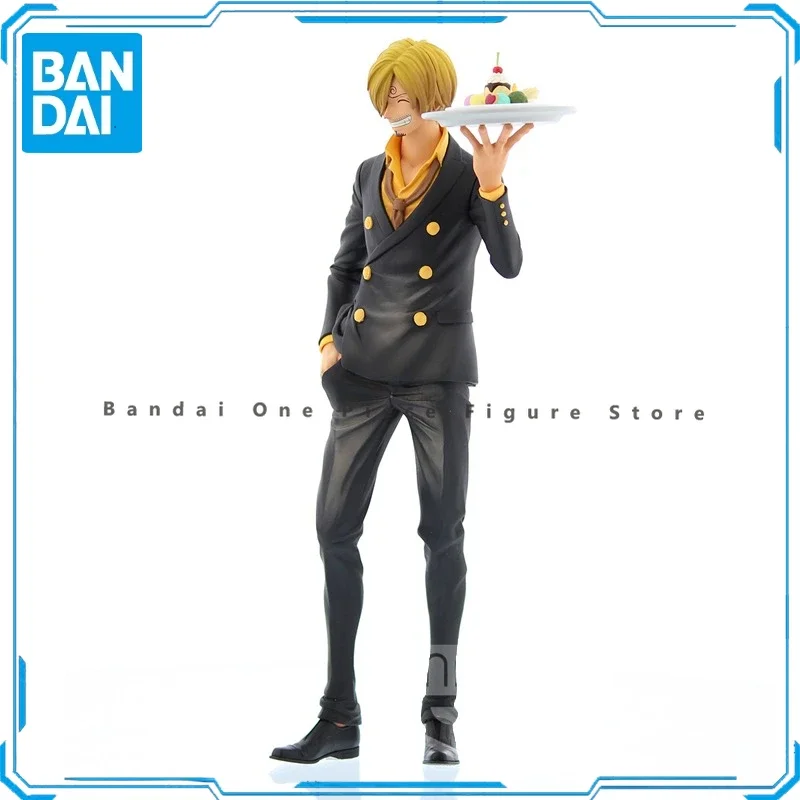 In Stock Original Bandai One Piece BANPRESTO Sanji Action Figures Animation Toys Gifts Model Genuine Collector Anime Hobby