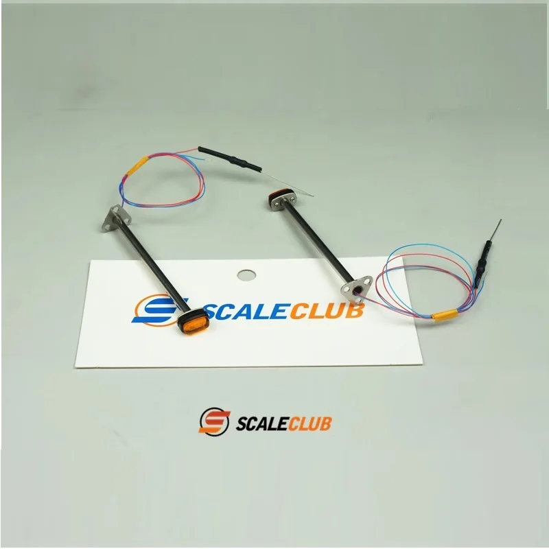 Scaleclub 1/14 트랙터 덤프 트럭 폭 조명 경고등 위험등 LESU DIY