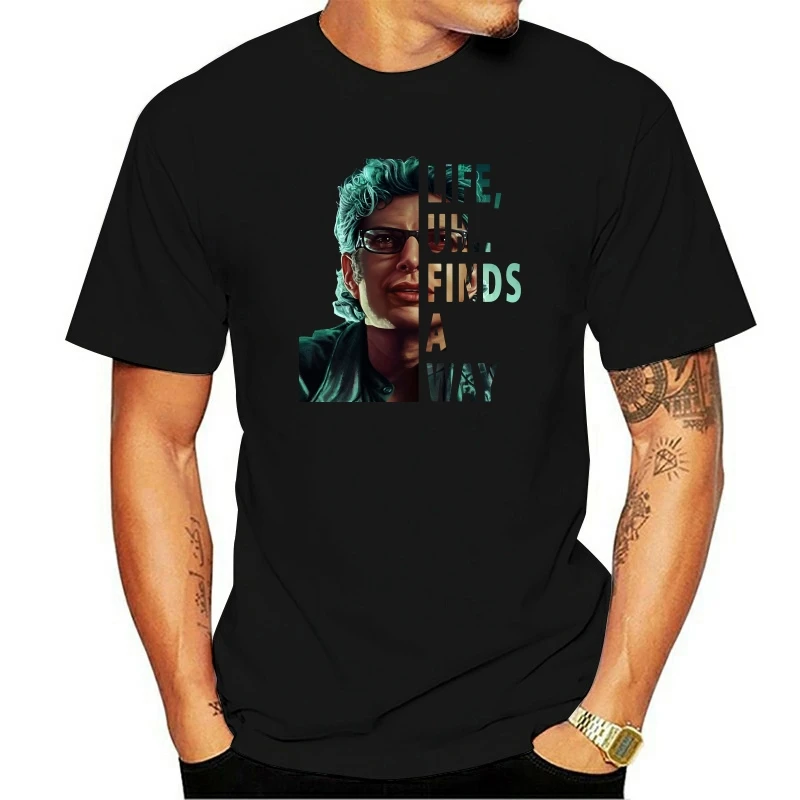 

Jeff Goldblum Life Uh Finds A Way Tshirt Best Women 90S Tees Retro Funny Best Shirts Vintage Classic TShirt Customized