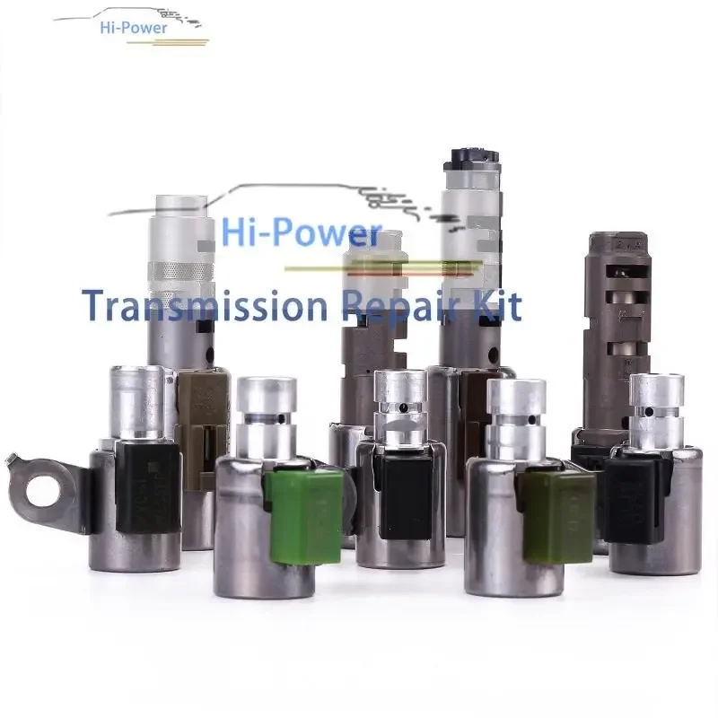 9PCS A960E A960  TB-60NF TB65-SN  Auto Transmission Solenoids Kit for Toyota Lexus 6-SPEED GS300 IS250 IS300 05up