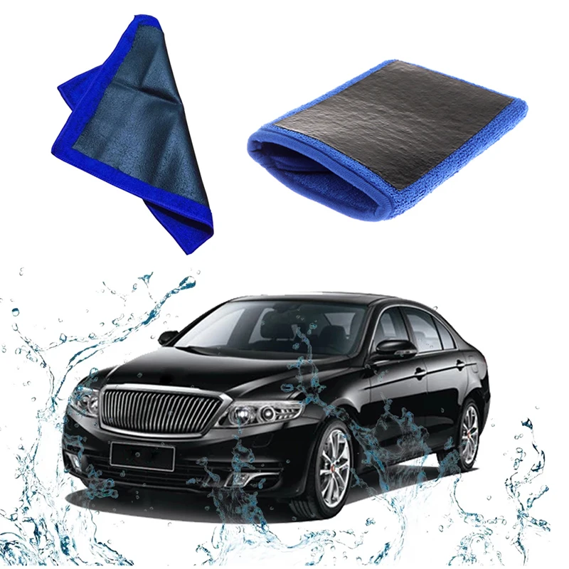 

30*30cm Car Cleaning Magic Clay Cloth Detailing Washing Towel with Blue Clay Car Towel Washing Tool Car Wash Accessories