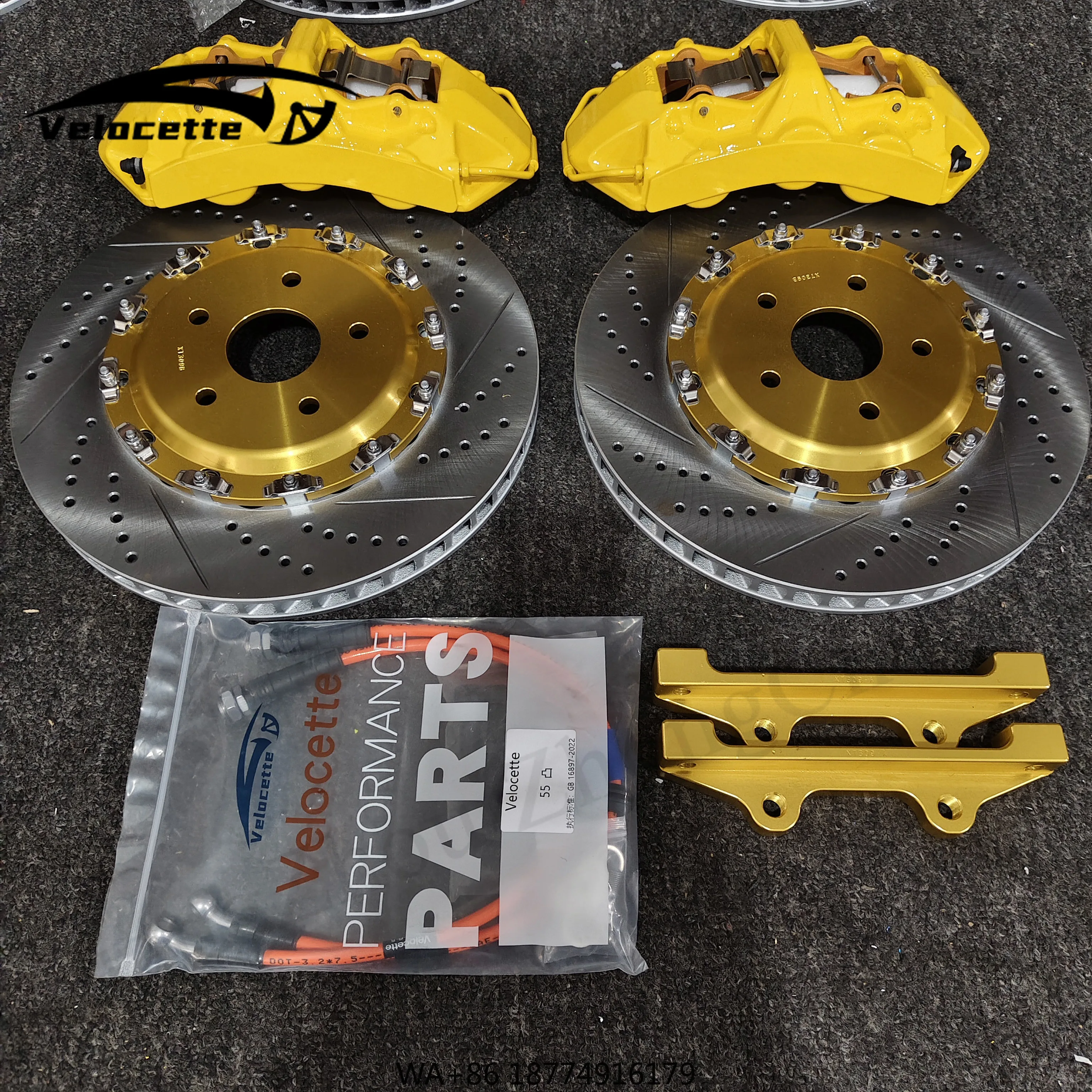 

Big Brake Caliper Kit 4/6-pot GT6 Racing Brake Auto Brake System for Lancer GT-R SupraCamaro