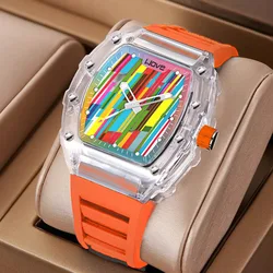 Hollow Sports Men’s Watch Fashion Luxury Business Quartz Wristwatch Waterproof Luminous Multifunction High-end Watch for Man