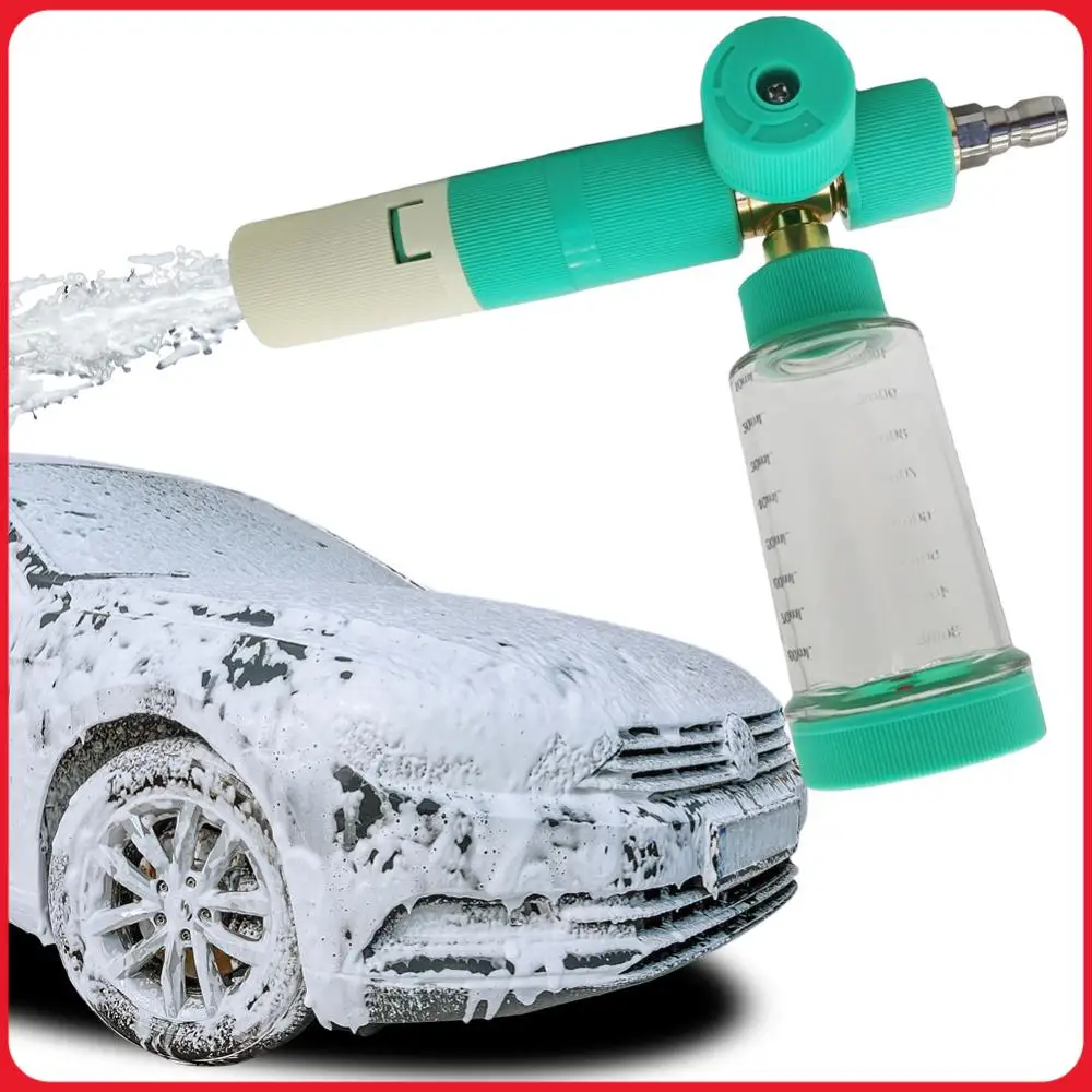 

Пеногенератор для автомойки 100 мл с быстроразъемным соединением 1/4 дюйма, регулируемый распылитель пены для мойки автомобилей