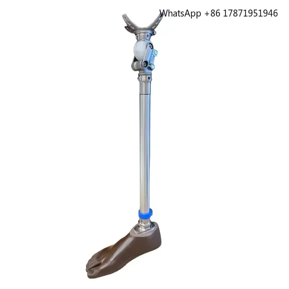 China prosthetic factory artificial limb prosthetic leg above knee with four axis knee joint