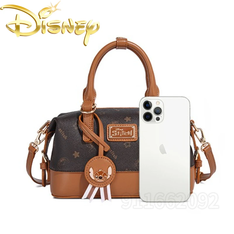 Disney Stitch Original New Women's Handbag Cartoon Fashion Women's Shoulder Crossbody Bag Luxury High-Quality Mini Women's Bag