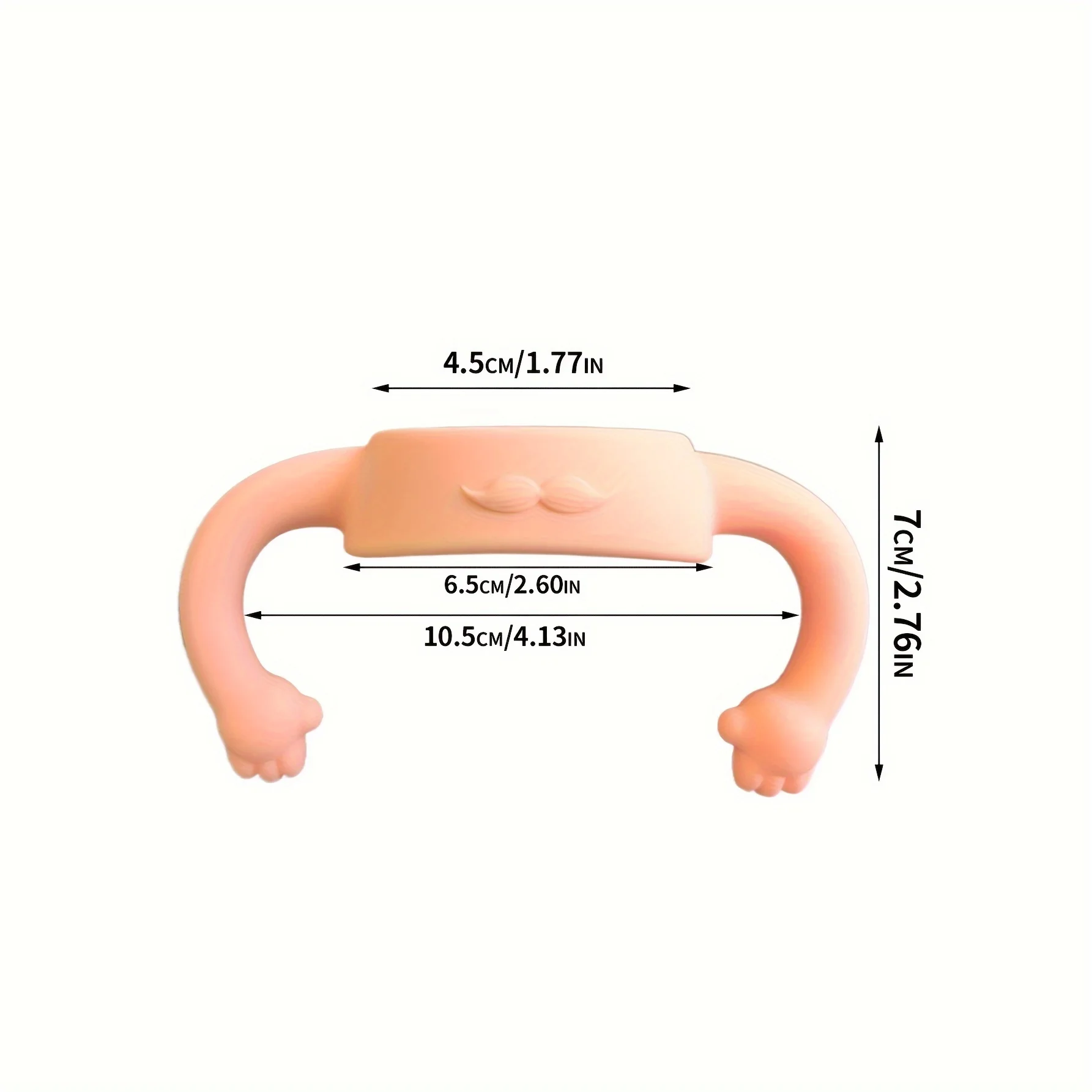 Imagen 7: Funda Universal de silicona con asa para biberón, mango suave multifuncional para la mayoría de biberones con cuello Normal