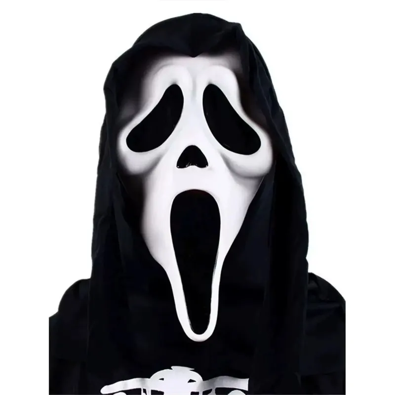 

Scream Ghost Face Mask Official Movie Horror Mask for Halloween Cosplay & Costumes Scary Adult Killer Mask Prop