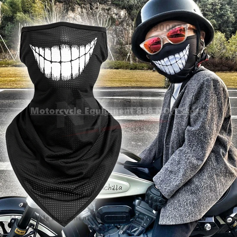 

Multi-function Face Mask Balaclava Bandana Face Masks Neck Scarf Windproof Riding Mask Halloween Skull Scary Cosplay