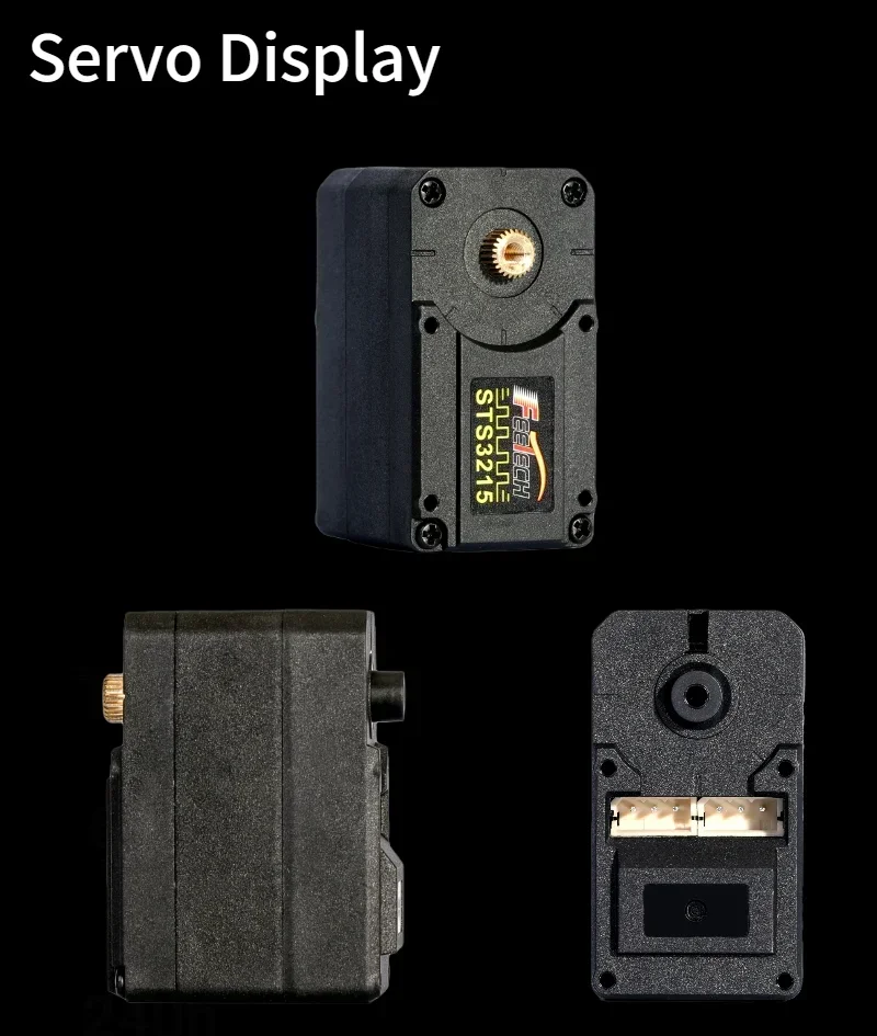 30 كجم عزم دوران عالي ST3215 أجهزة رقمية مع جهاز تشفير مغناطيسي - قابل للبرمجة 360 درجة °   التحكم في الدوران والتحكم في الملفات