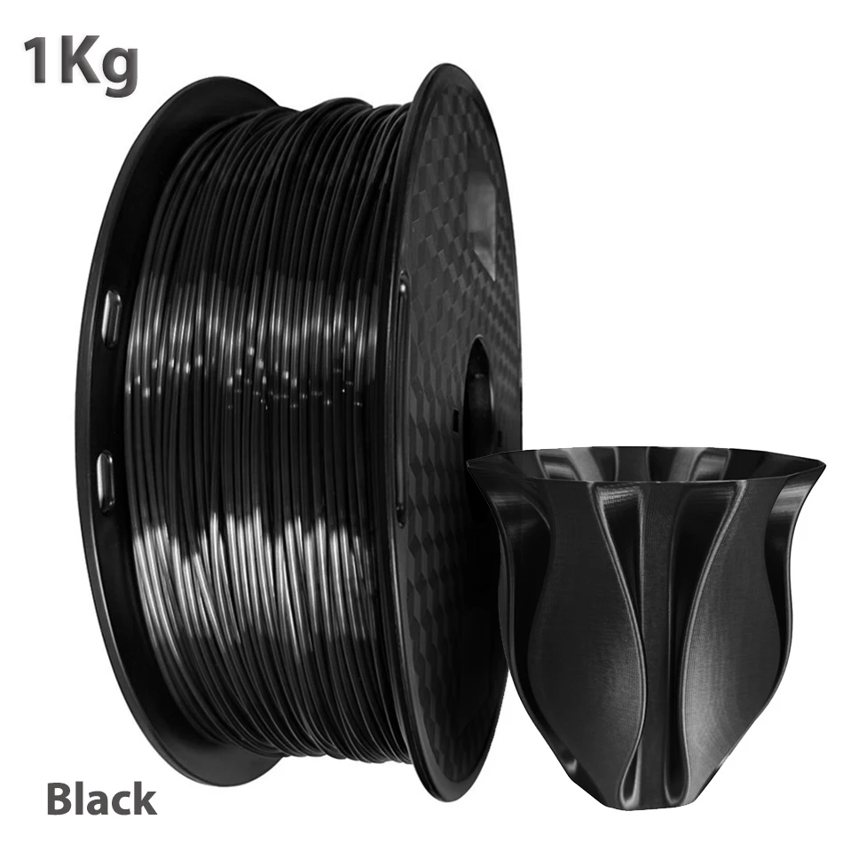 250g,500g,1kg Silk PLA 3D Filament Wire 1.75mm Spool Wire 3D Printer Material 3D Print Refills, Filament wire Vacuum Packaging