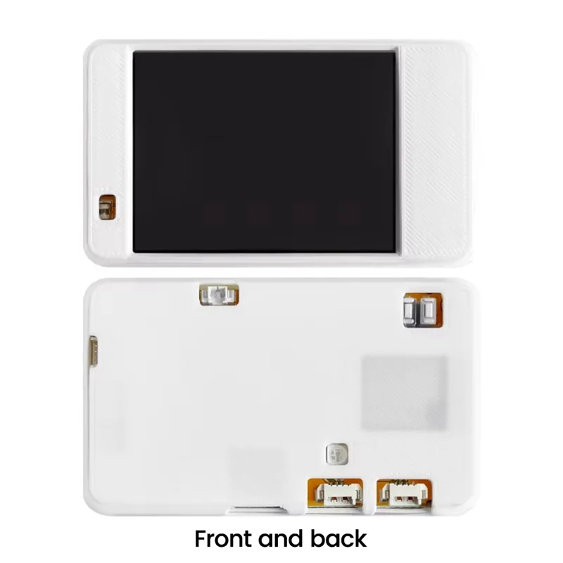 New-Nmminer Nerdminer V2 BTC Miner ESP32 1000KH/S Hashrate 2.8 Inch Smart Display Bitcoin Solo Lottery ESP32-2432S028 White