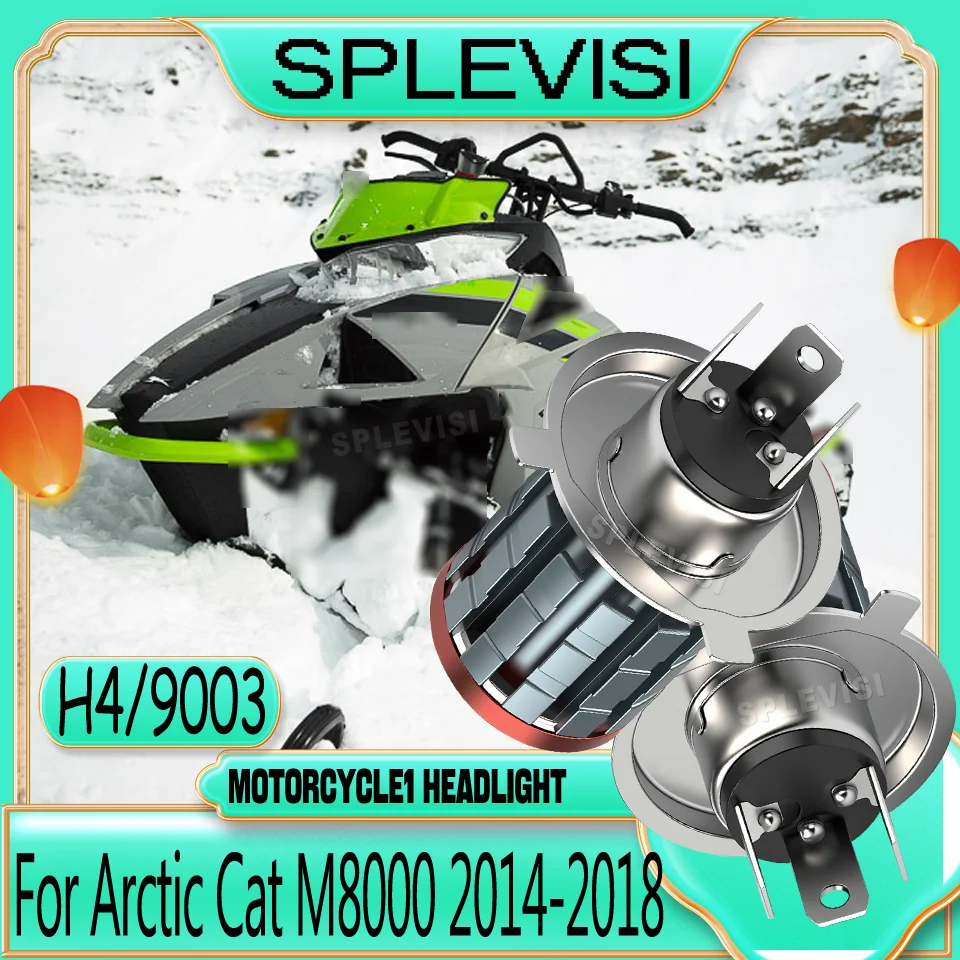 

1-Year Guarantee Worry-Free Purchase Comfortable Vision LED Motorcycle Headlight For Arctic Cat M8000 2014 2015 2016 2017 2018