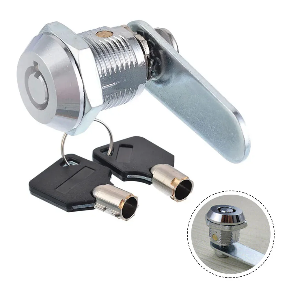 Closing Lever Mailbox Lock Alloy Cylinder Cabinet Locker Door Cupboard Box Lock For Household Office School