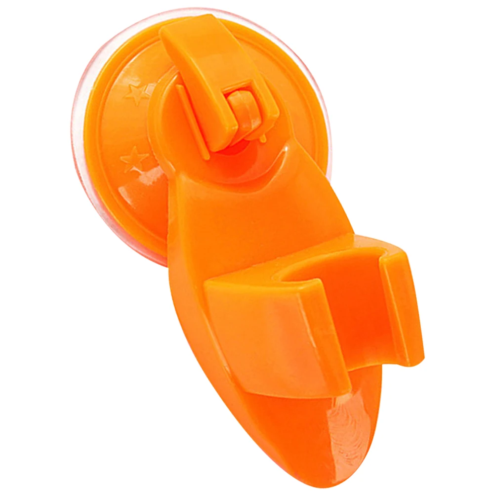 

Suction Shower Head Holder Bathroom Accessories Easy Install ABS Wall Mount Bracket No Drill Travel Friendly Shower Chuck Seat