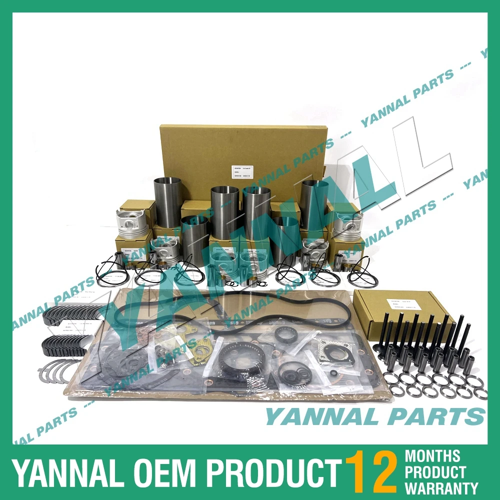 

6BT Overhaul Rebuild Kit For Cummins Engine 5.9L 12V DODGE RAM PICKUP Inframe