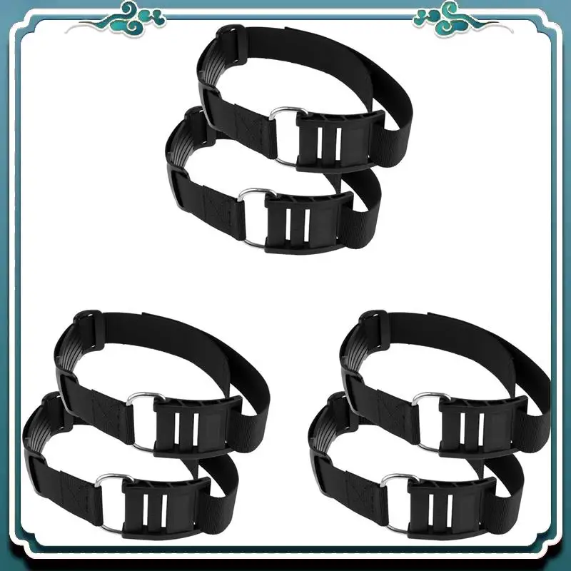 A65G-6Pcs خزان للغوص الفرقة كام حزام الغوص الهواء اسطوانة الأشرطة Bcd مشبك الغوص اسطوانة خزان الفرقة #1