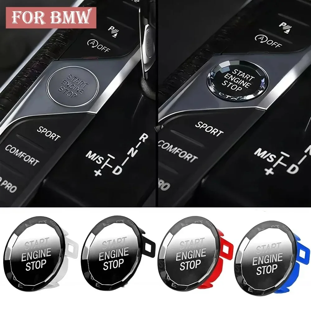 

Crystal Ignition Engine Start Stop Button Switch Cover For BMW Z4 G29 G20 X5 G05 X7 G07 G14 G15 G16 X3 G01 F97 Car Accessories