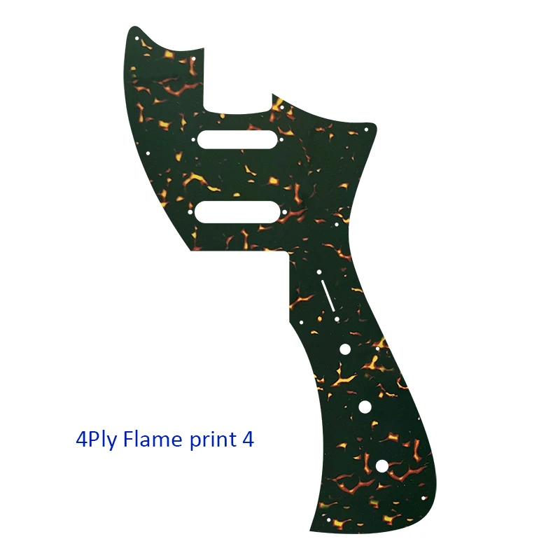 Xin Yue Custom Guitar Parts - For US Fender Alternate Reality Meteora SS Guitar Pickguard Multicolor Selection