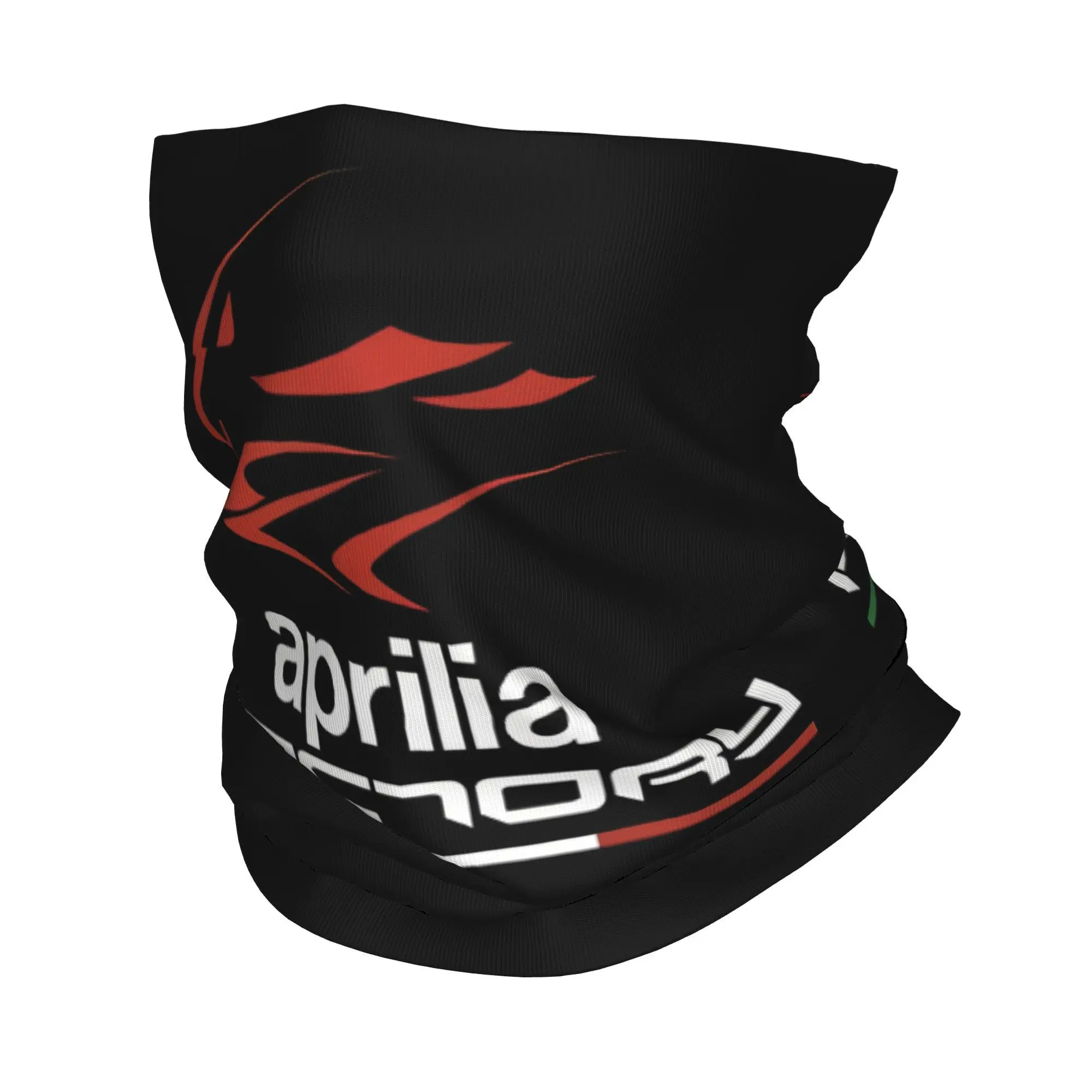 Aprilia Racing Bandana Neck Cover Printed Motorcycle Magic Scarf Multifunctional Headband Riding for Men Women Adult All Season