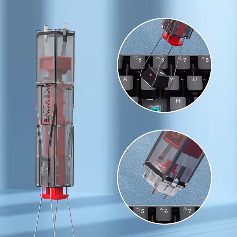 أداة ضبط المفاتيح والتبديل الساخنة ، أداة سحب لتثبيت لوحة مفاتيح الألعاب الميكانيكية ، أداة تنظيف ذاتية الصنع ، حركة ، 2 في 1