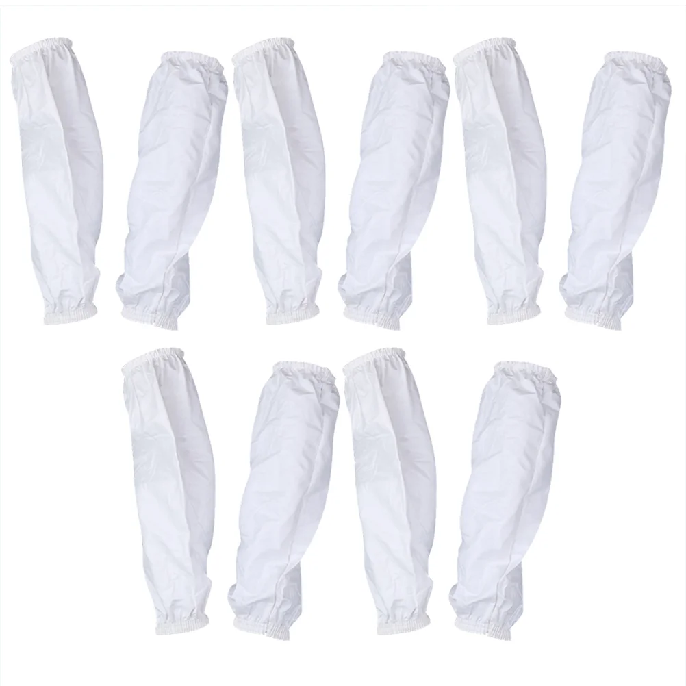 5 Pairs Restaurant Arm Sleeves Oversleeve Cover for Home Dustproof Waterproof Breathable