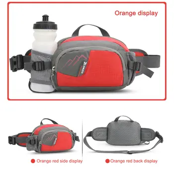 腰包跑步腰包腰包男女通用尼龍材質,附水壺袋,防水,適合跑步、健行、慢跑時補充水分 10 最佳銷售 水袋 - №5