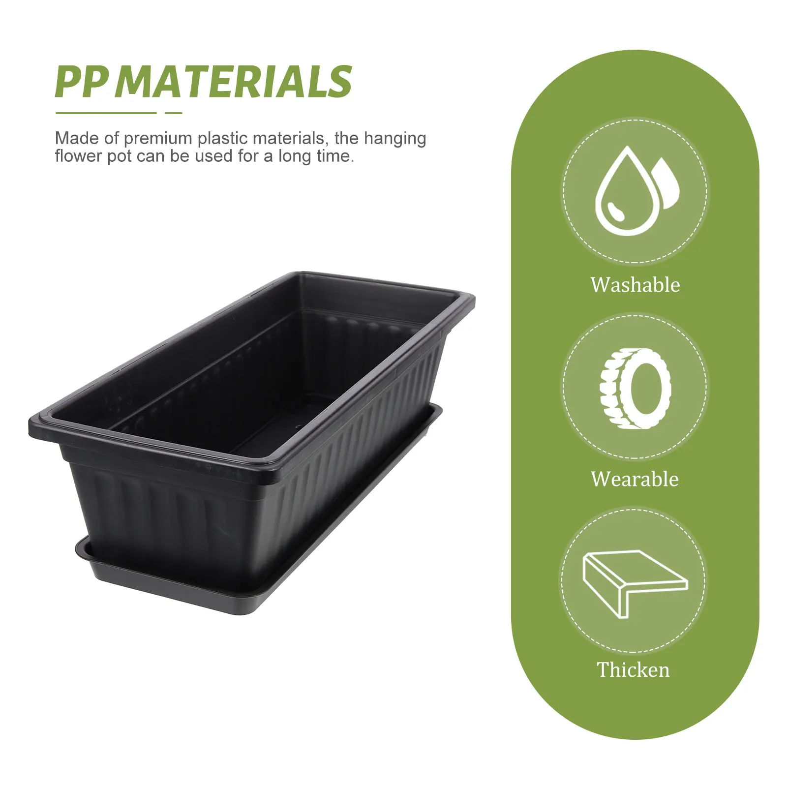 

4 шт. пластиковые цветочные горшки коробки для посадки овощей садовые принадлежности сочные контейнеры дренажные отверстия для использования в помещении и на открытом воздухе