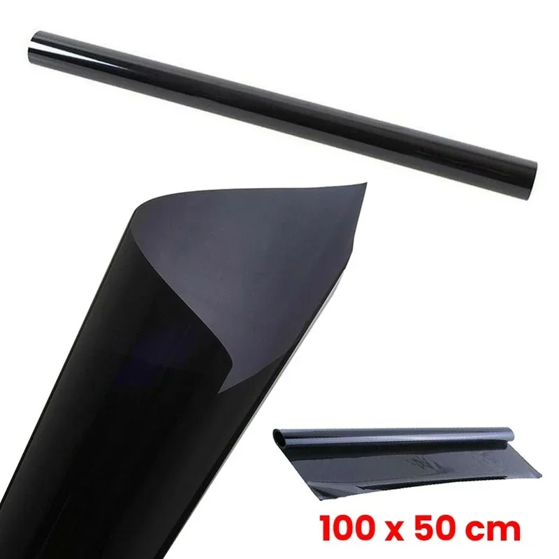 Car Glass Insulation Film Black Window Flim Privacy Sun Blocking Anti UV 5% 25% 50% VLT Window Tint Sticker Solar Protection