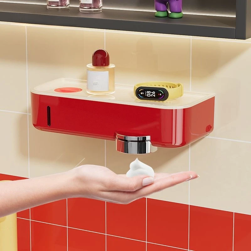 

Inductive hand sanitizer, lotion, wall-mounted toilet rack, aerator