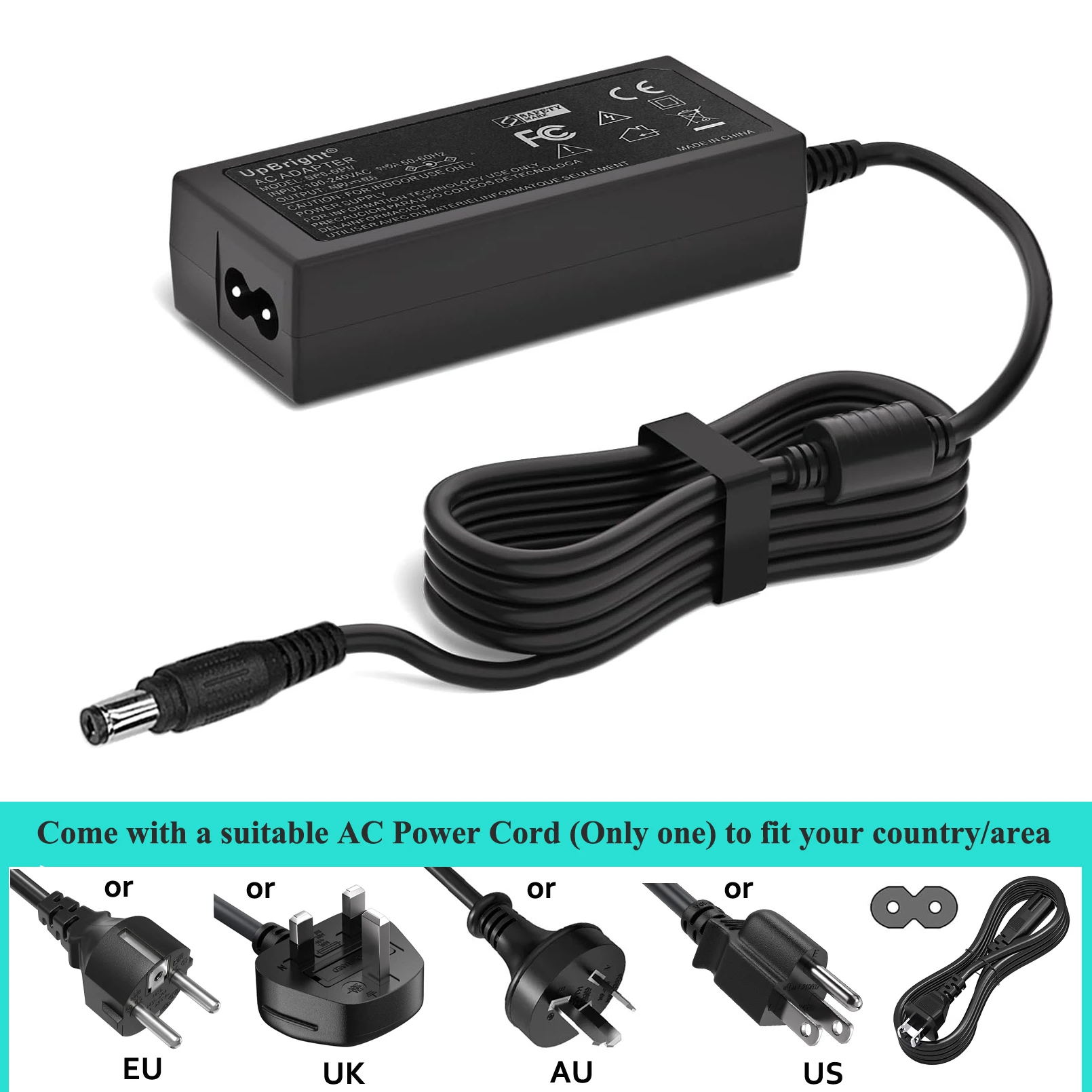 محول تيار متردد 19 فولت لـ Akai Professional MPC Live MPCLive X MPCX Force مركز إنتاج الموسيقى المستقل MPC Live II 2 مصدر طاقة