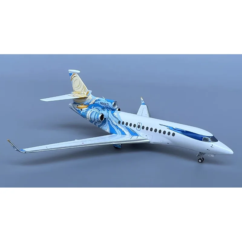 

Литая под давлением масштаб 1:200 TVPX Dassault Falcon 7X N666ZL металлическая модель самолета коллекция декоративный дисплей подарок