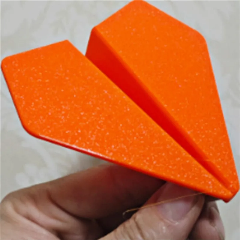 

Paper Airplane Decor 3D Printed Paper Airplane Tabletop Centerpiece Cool Inertia Toy for Living Room Decor