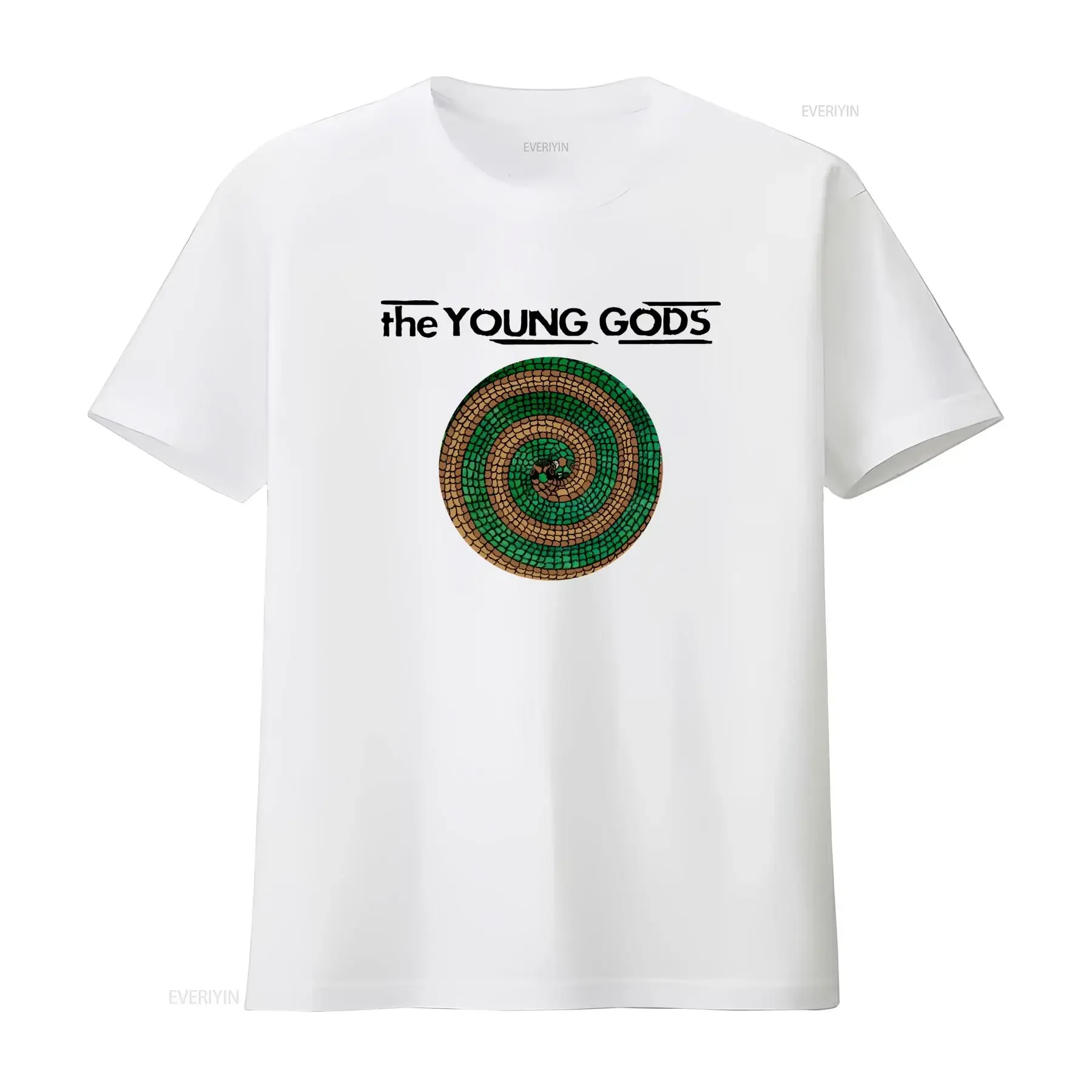 

The Young Gods Vintage 90s T Shirt White Sky Tv Rare Print vintage Washed fashion Soft homme Stylish Versatile Unisex