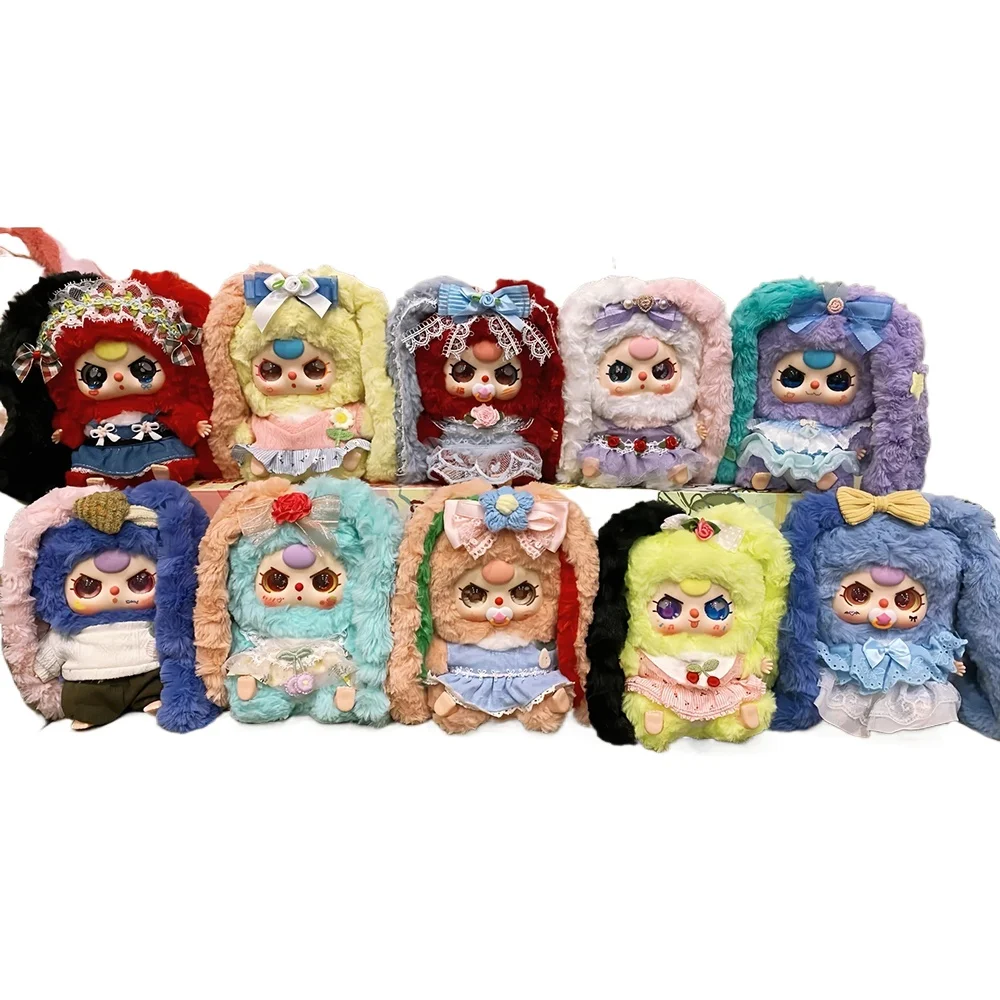

Baby Three Lily Rabbit Town V4 Plush Blind Box Collectible Toy Trendy Vinyl Face Doll Cute Girl Gift Fashion Town Figure