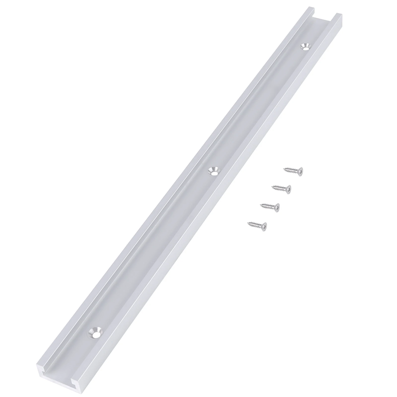 

T-slot Track Convenient Installation Aluminum Alloy T-Slot Self-taping Screws Woodworking Tool for Drill Press for Woodworking