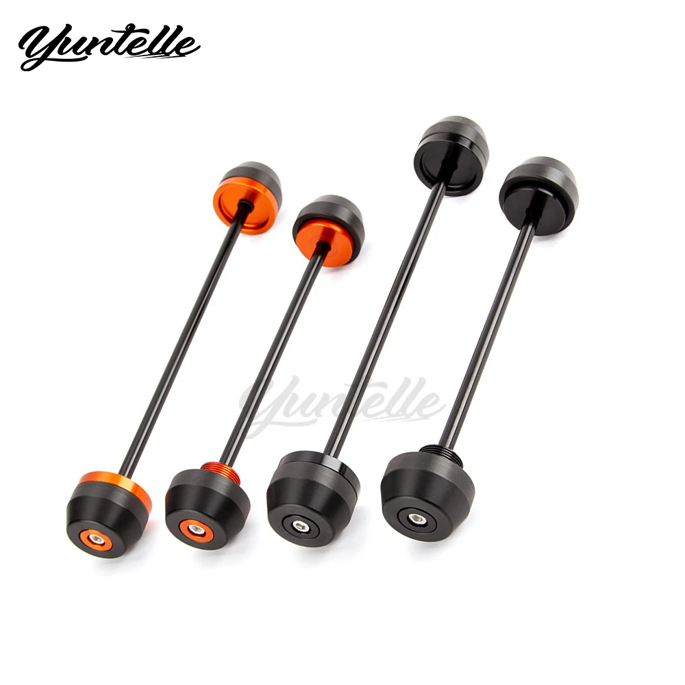Front Rear Wheel Axle Fork Crash Sliders Protector For DUKE 790 890 2017-2021 2020 Motorcycle Accessories Axle Spindle Swingarm