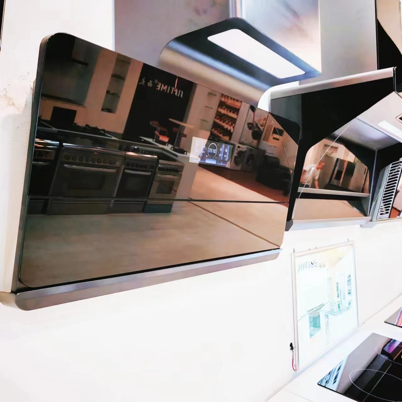 Wall-Mounted Range Hood - Infra-Red Somatosensory Control, High Airflow