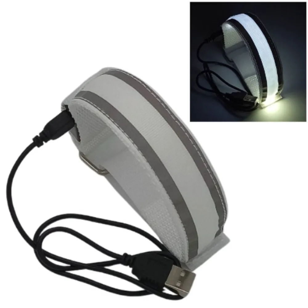 

Safety LED Light Armband Waterproof Portable Luminous Arm Band Creative Rechargeable LED Running Light Outdoor Sports