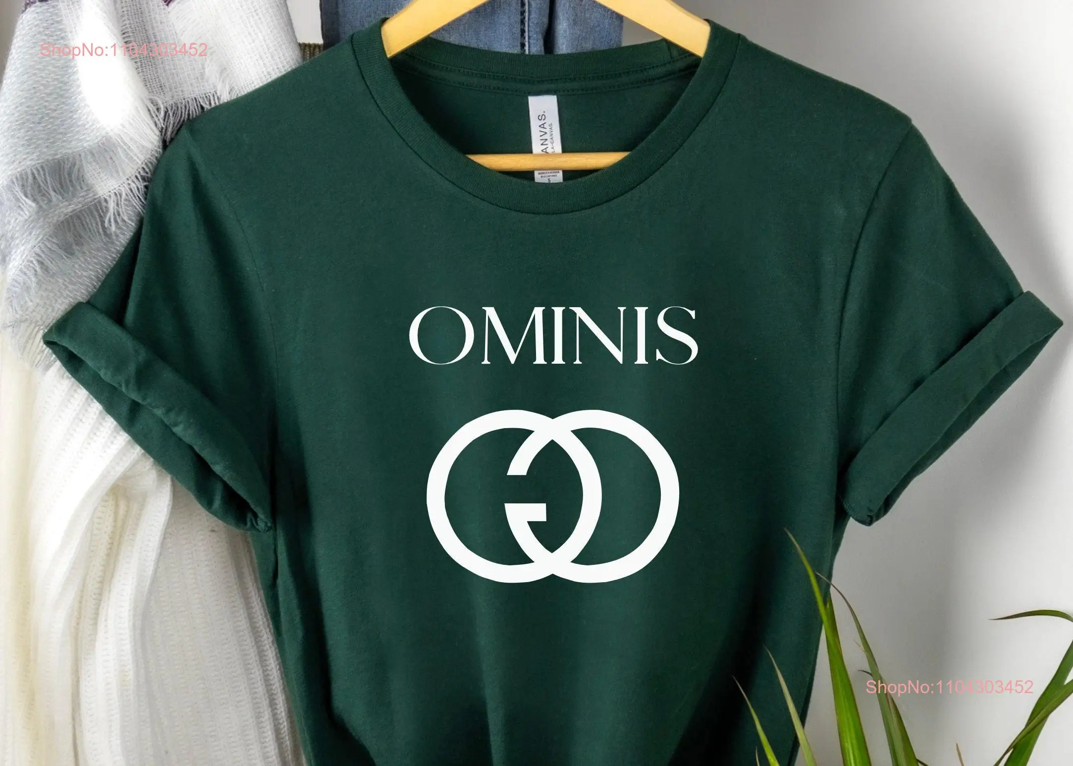 Ominis T Shirt GaunT Wizard House School Potterhead Hog Warts Legacy Designer Parody long or short sleeves